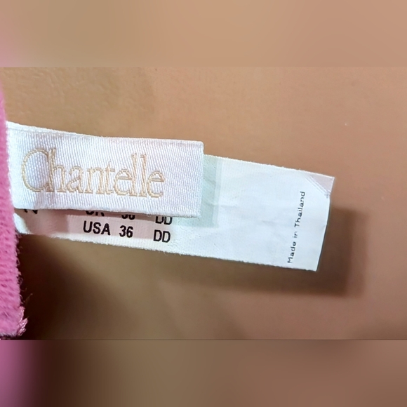 Chantelle Rive Gauche Pink Lace 36DD - Picture 8 of 8